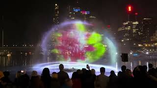 Holographic & Laser Display FULL VIDEO | Hika Rakuyo | Vivid Sydney 2024 | Cockle Bay