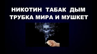 НИКОТИН ТАБАК ТРУБКА МИРА И МУШКЕТ