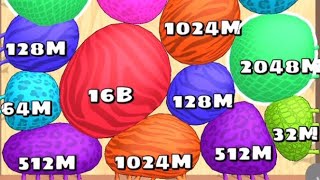 Blob Merge 3d Gameplay Satisfying 2048 ( Merge Game ) #78