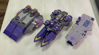 Transformers Legacy United Titan Class Armada Universe Tidal Wave (DARK FLEE mode to Battle Station)