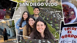 WEEKEND IN SAN DIEGO: Balboa Park, Seaport Village, Coffeeshop, Tacos, Fish Market, etc...| Vlog #41