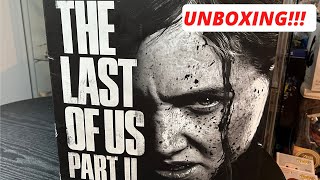 THE LAST OF US PART II PS4 - EDIÇÃO DE COLECIONADOR - UNBOXING EM PORTUGUÊS - BR