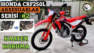 Honda CRF250L karter koruma montajı - Gerçekten gerekli mi? #crf250l #hondacrf250l #enduro