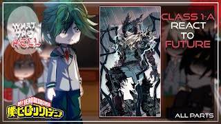 Past Class 1-A React To Future | My Hero Academia | All Parts