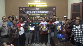 Turnamen dan Silaturahmi Pecatur di Polsek Singosari | HUT Bhayangkara 78 . #polri  #catur