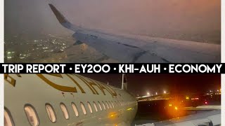 TRIP REPORT! Karachi To Abu Dhabi, Etihad A320