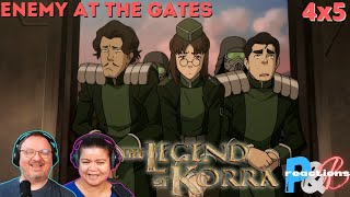 The Legend Of Korra 4x5 "Enemy at the Gates" Couples Reaction & Review!