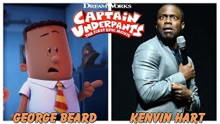 Captain Underpants: The First Epic Movie Characters Behind The Voices