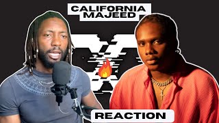 Majeeed - California (Official Visualizer) | UNIQUE REACTION