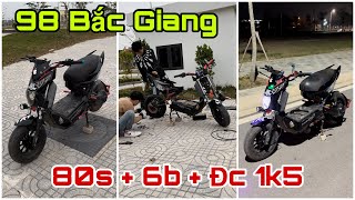 80s + 6b + Đc 1k5 lắp cho Xmen 98 Bắc Giang || Xmen Độ