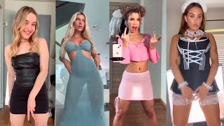 😱Transparent Dress Challenge😱[4K] Girls Without Underwear #58