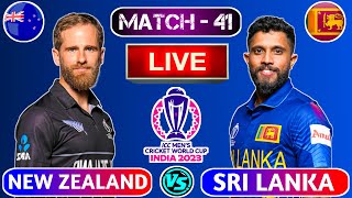 🔴Live: New Zealand vs Sri Lanka | NZ vs SL Live Cricket Scores | SL VS NZ Live Cricket Match Today