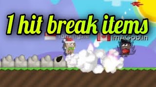 TOP 5 One HIT Break items in Growtopia 2020 (No hacks)