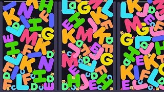 ABC Alphabet Merge ( I Like ABC ) Watermelon game, Satisfying Mobile Game #4