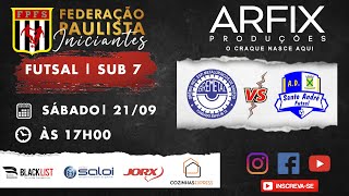 GREMETAL x AD SANTO ANDRÉ - FUTSAL | SUB 7