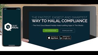 QuikHalal - The First Cloud-based Mobile Halal Auditing Apps