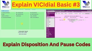 How To Add Disposition And Pause Code In Vicidial