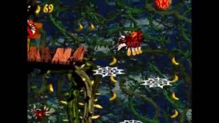 Donkey Kong Country 2: 102% - Level 4-3: Bramble Scramble