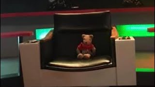 Star Trek experience sound stages at Ticonderoga, NY with Goober the Traveling Bear