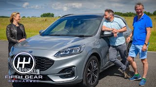 Ford Kuga 2.5 FHEV Team Test | Fifth Gear