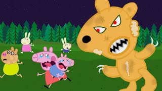 Zombie Apocalypse, Peppa's Teddy Bear appears in the forest🧟‍♀️ | Peppa Pig Funny Animation