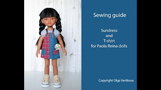 Sundress with straps with pockets for Paola Reina/Сарафан на лямках с карманами для Паола Рейна