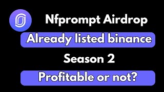 NFprompt airdrop , listed on binance | crypto airdrops