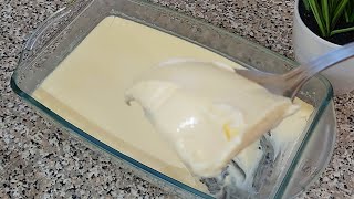 Sweet Yoghurt Recipe /Only 3 Ingredients And 10 Minutes Dessert Recipe