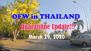 Quarantine Situation in Thailand | OFWs in Thailand