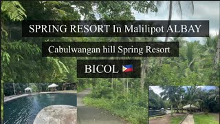 Spring Resort in Malilipot ALBAY Bicol, Philippines, Cabulwangan Hill Spring Resort