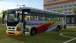 TATA MARCOPOLO V3 BUS MOD RELEASED FOR BUSSID ! CB PROJECT ! FULL REVIEW 🤩