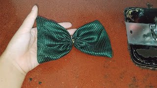 bow design blouse cutting and stitching || bow tie tutorial easy || how to make bow design in blouse