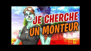 LIVE FORTNITE JE CHERCHE UN MONTEUR