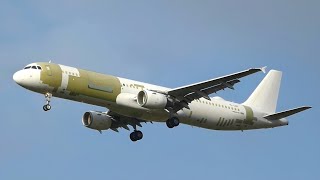 Newly Converted SmartLynx A321P2F LY-LDO Arriving for Repiant