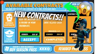 New CONTRACTS Coming to Jailbreak??? | MISSIONS have returned! | Winter Update 2020 - 2021