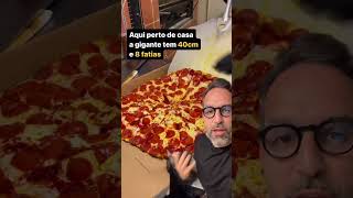 Qual é o real tamanho de pizza gigante?