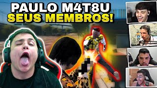 😂PAULINHO O LOKO ficou m@luco e SAIU M4T4ANDO seus AMIGOS e COMP4RSAS No ( Gta Rp )