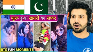 Reacting to Khatron Ke Khiladi 12 Shivangi, Rubina, Jannat, Faisu & Others FUN BTS Moments | KKK12