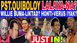 SAWAKAS PST.QUIBOLOY LAYA na? WILLIE REVILLAME NAG-TRAY-DOR na?  #prrd #vpsara #vmr #attyvic