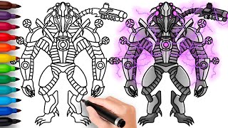 How to Draw Counter Titan from Skibidi Toilet Multiverse 29 (Part 1)