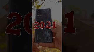 2021 Smartphone comparison with 2024 smartphone ! #shorts