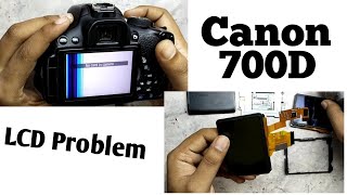 Canon 700D LCD Problem || LCD Change || Bishnu Services