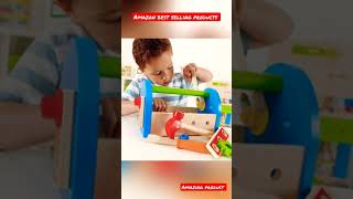 Hape Fix It Kid's Wooden Tool Box and Accessory Play Set #shortvideo #short #kidstoys #best