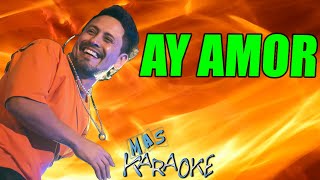 😎 AY AMOR 🟢 La Konga 🎤 MAS KARAOKE #cuarteto