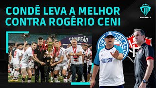 LÉO CONDÉ X ROGÉRIO CENI | TÉCNICO RUBRO NEGRO LEVOU A MELHOR NOS CLÁSSICOS DO BAIANÃO