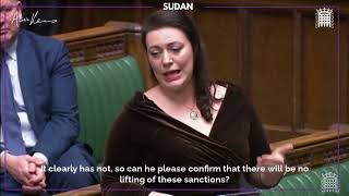 Calling Upon the Government to Prevent Atrocities Taking Place in Sudan