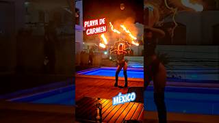 #firedance #firedancing #playadelcarmenmexico