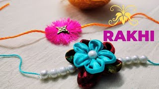 Rakhi Making Ideas | Handmade आसान और सुंदर राखी #rakhimaking