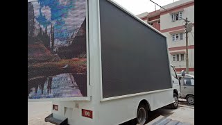 Digital Signage Marketing Truck With  Remote Content Management now in dubai