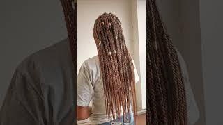 Box Braids on Straight Hair #youtubeshorts #shorts #viral